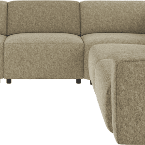 Hjørnesofa Rowico Willard Max 55 grøn modulopbygget sofa i slidstærkt polyester-nylonstof 297Ã297 cm
